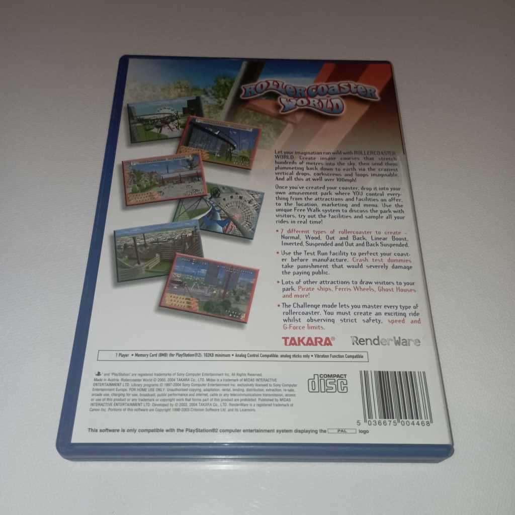 Rollercoaster World [PS2]